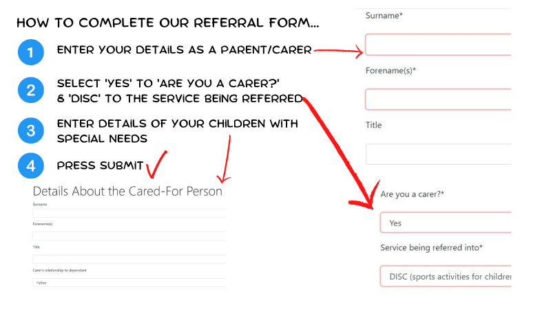 how to complete our referral form